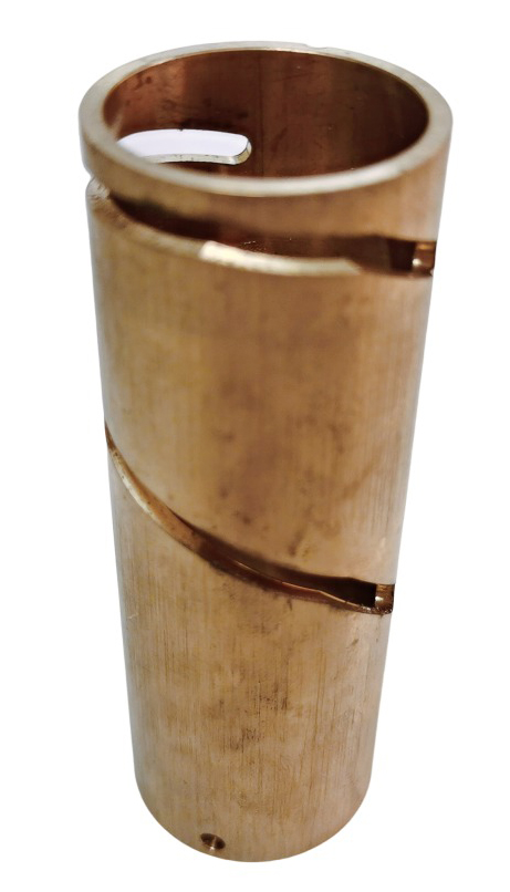 Mecanizado CNC de precisión Fresado CNC de 4 ejes para cámara de cobre 