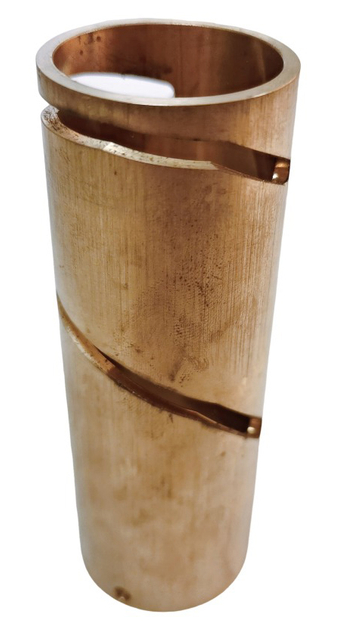 Mecanizado CNC de precisión Fresado CNC de 4 ejes para cámara de cobre 